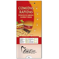 Spanish Fast Foods Pocket Slider Chart/ Brochure